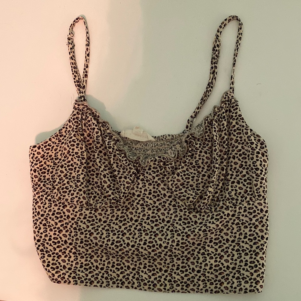 size small, cheetah print